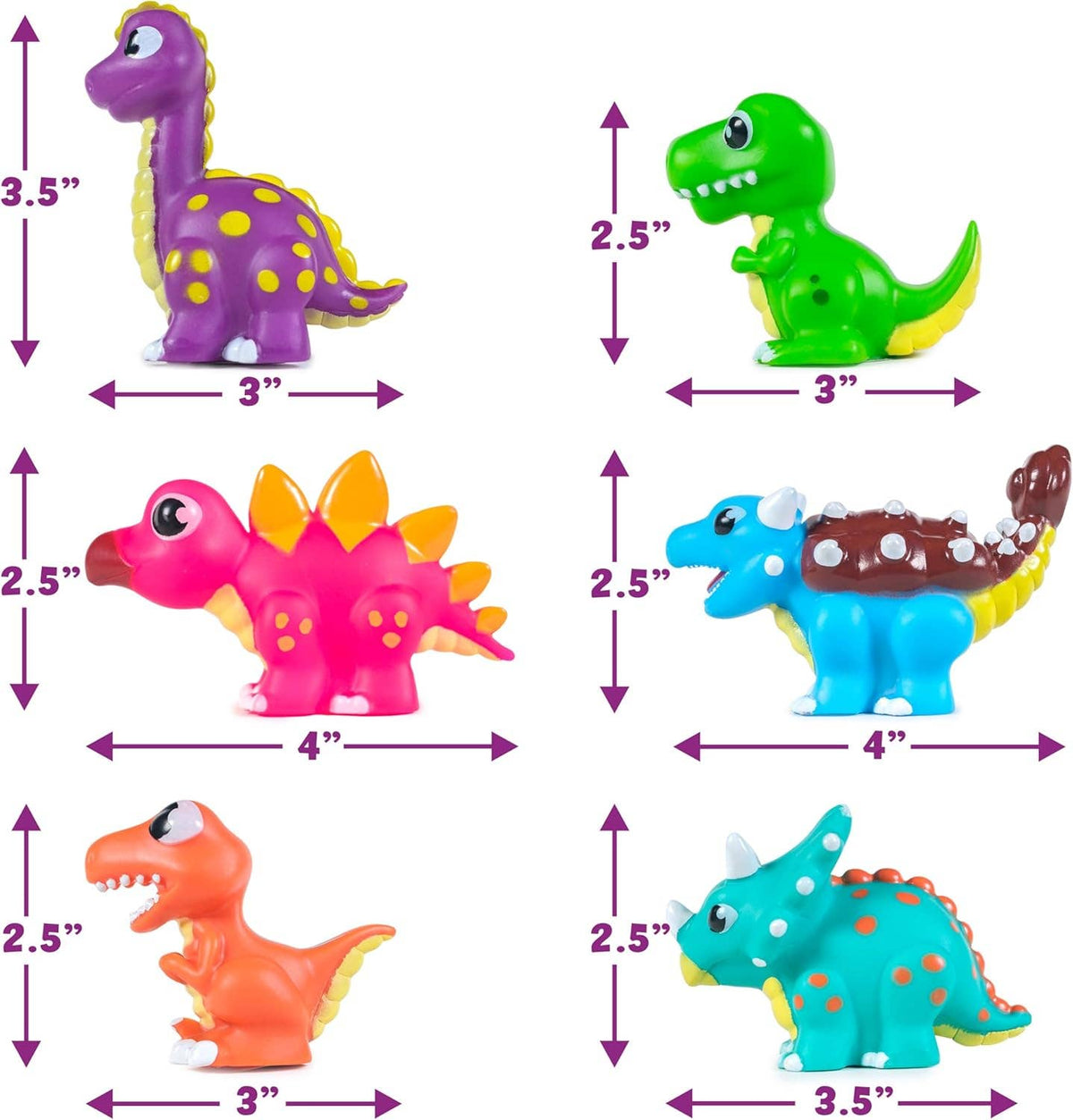 Tub Works® Dinos™ Dinosaur Light Up Bath Toys
