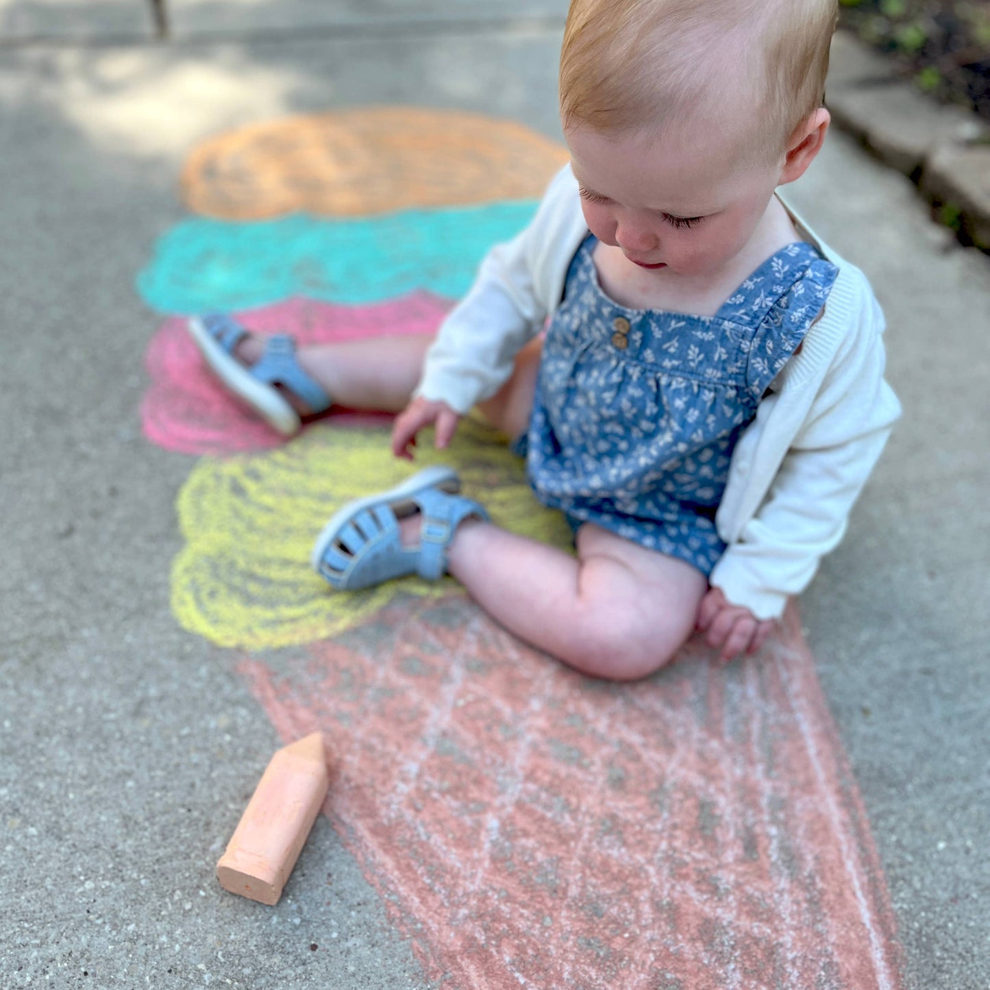Sherbet Chunky Sidewalk Chalk
