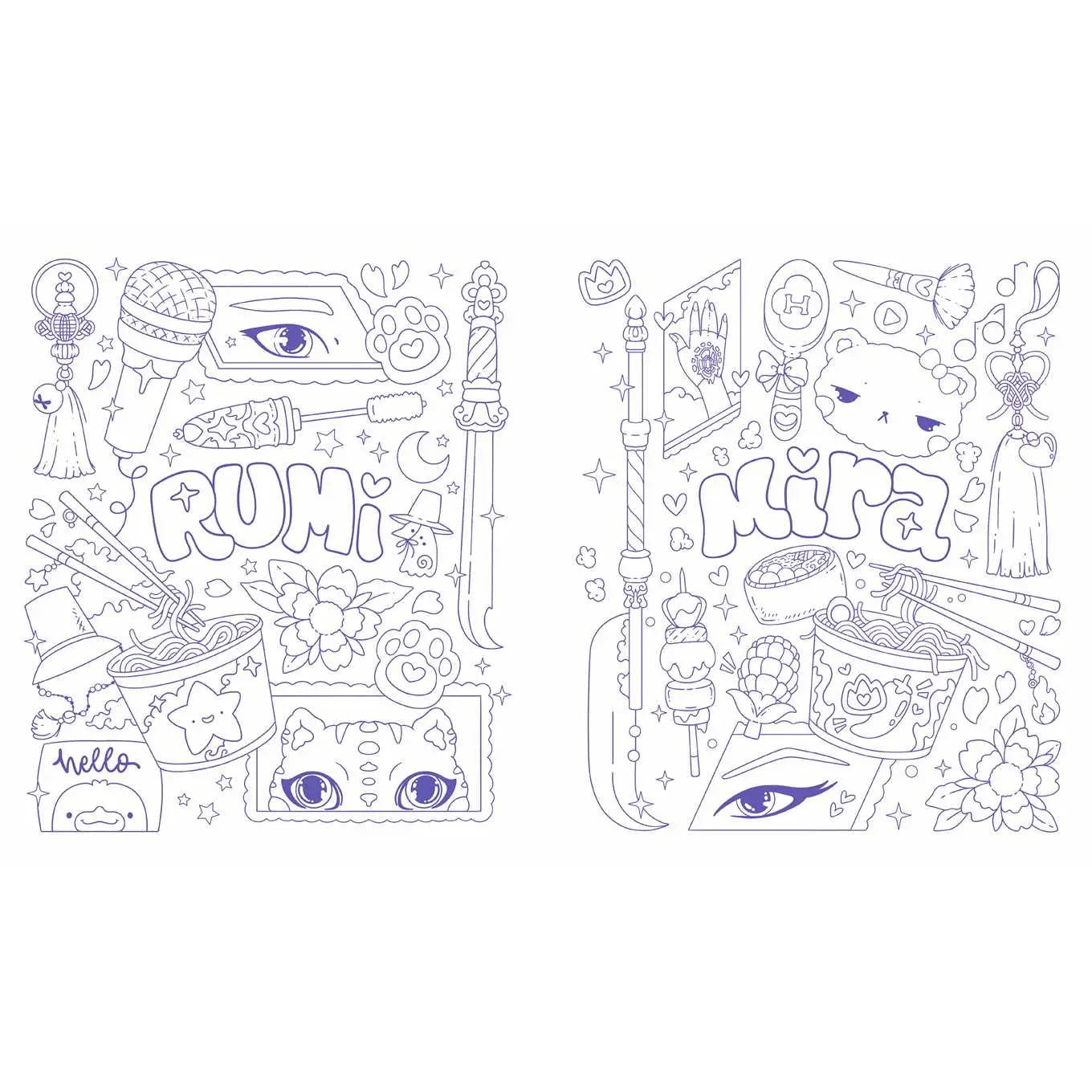 Unofficial Kpop Demon Hunters Activity Book