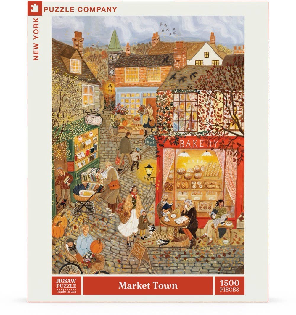 Market Town - 1500 Piece Puzzle