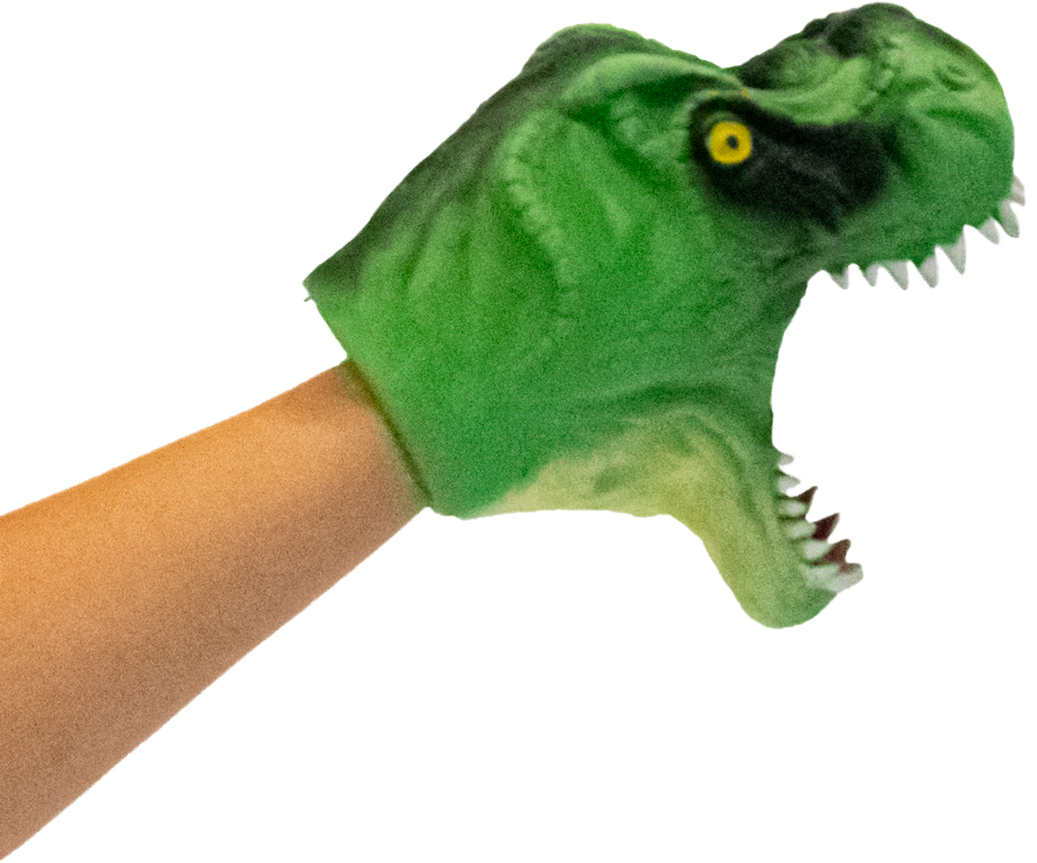 Dinosaur Hand Puppet