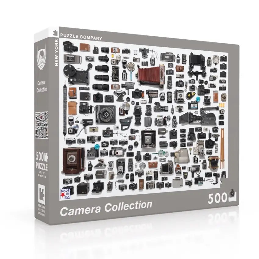 Camera Collection - 500 Piece Jigsaw Puzzle