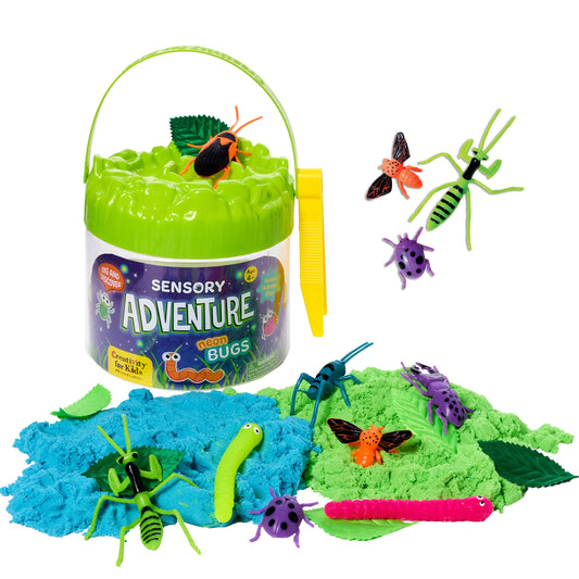 Sensory Adventure Neon Bugs - Bucket of Fun