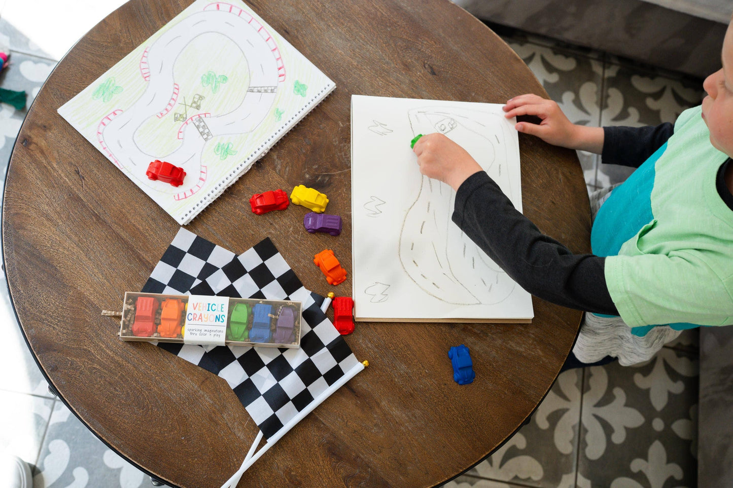 Car Shaped Crayons