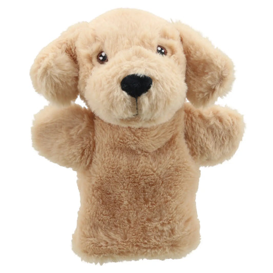 Labrador (Yellow) - Eco Animal Hand Puppet Buddies