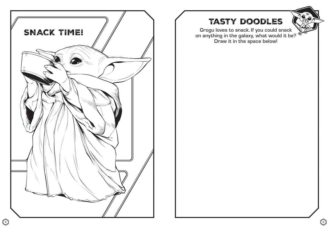 Star Wars: Grogu Loves to Snack!