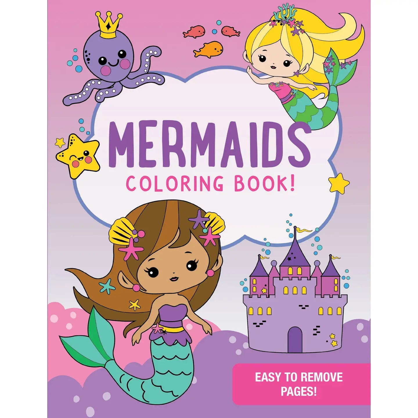 Mermaids Coloring Book!