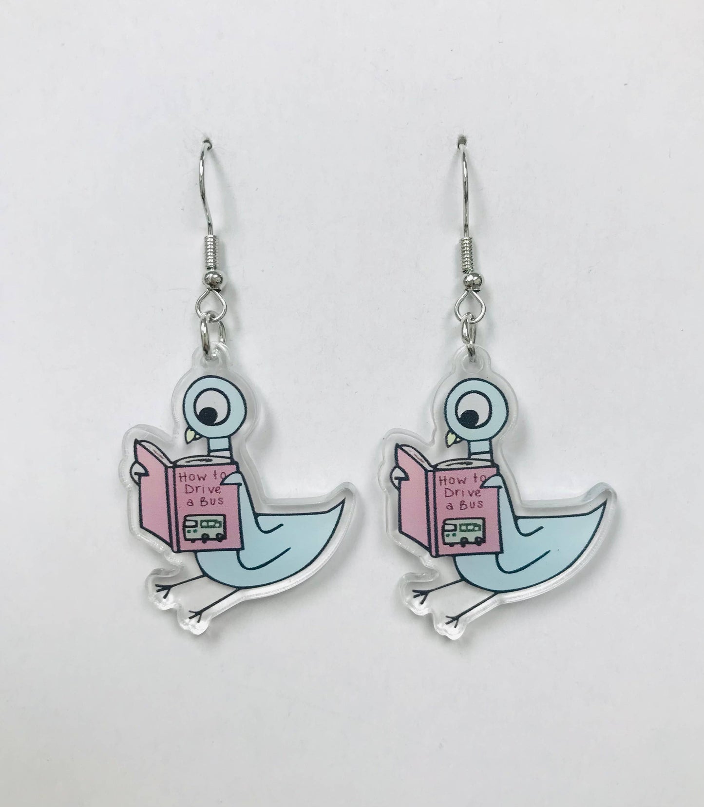 Pigeon (How To Drive A Bus) Earrings