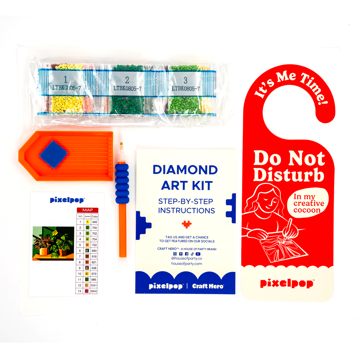PixelPop™ Diamond Art - Plant Lover