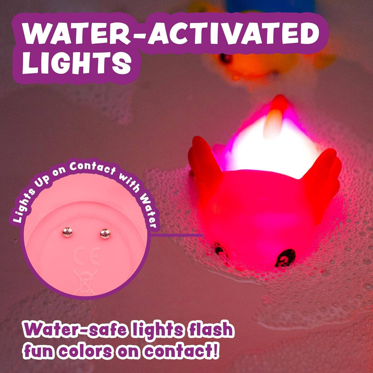 Tub Works® Under the Sea™ Light Up Bath Toys