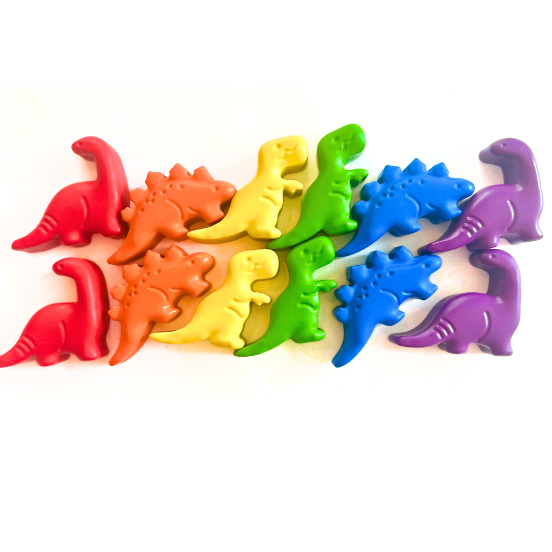 Dinosaur Fun-Shaped Crayons