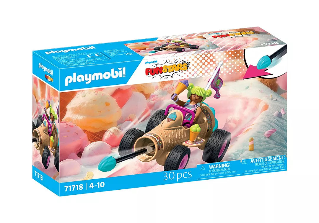 Racing Ice Cream Cone