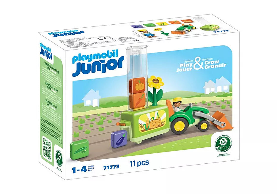 Tractor with Load and Drop Planter (JUNIOR)