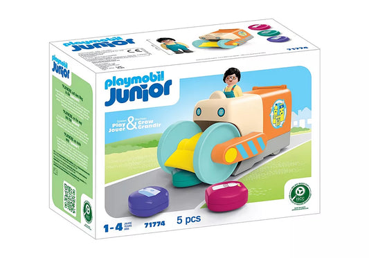 JUNIOR: Push and Grab Garbage Collector