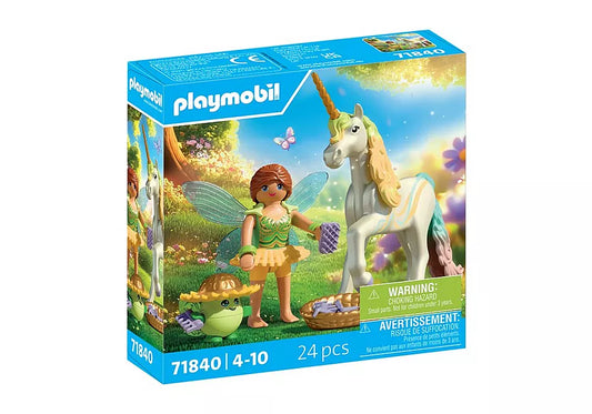 Rainbow Flower with Fairy (Collectible Unicorn)