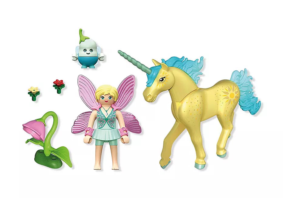 Sunshine Blossom with Fairy (Collectible Unicorn)