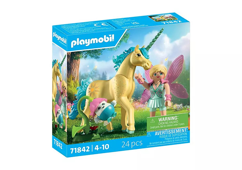 Sunshine Blossom with Fairy (Collectible Unicorn)