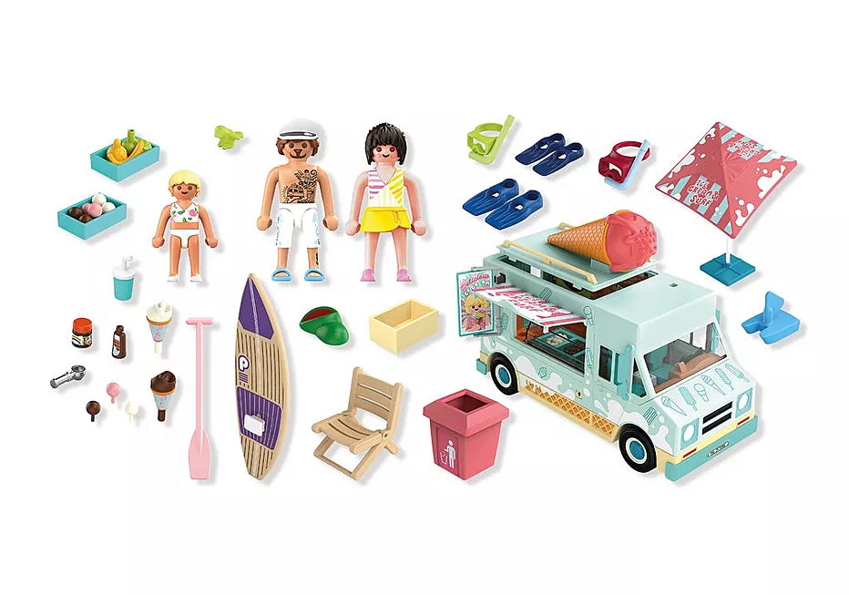Ice Cream Truck with Surf Shop