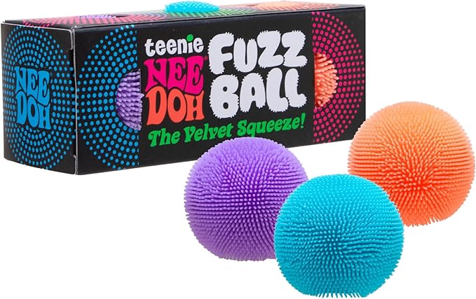 Teenie NeeDoh Fuzz Balls (3 pack)