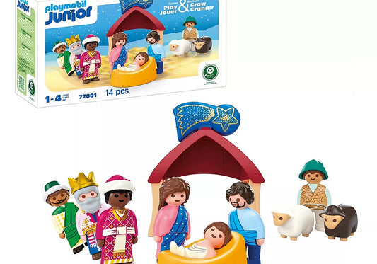 PLAYMOBIL JUNIOR Advent Nativity Scene