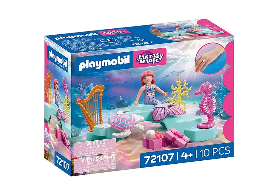 Mermaid with Gift