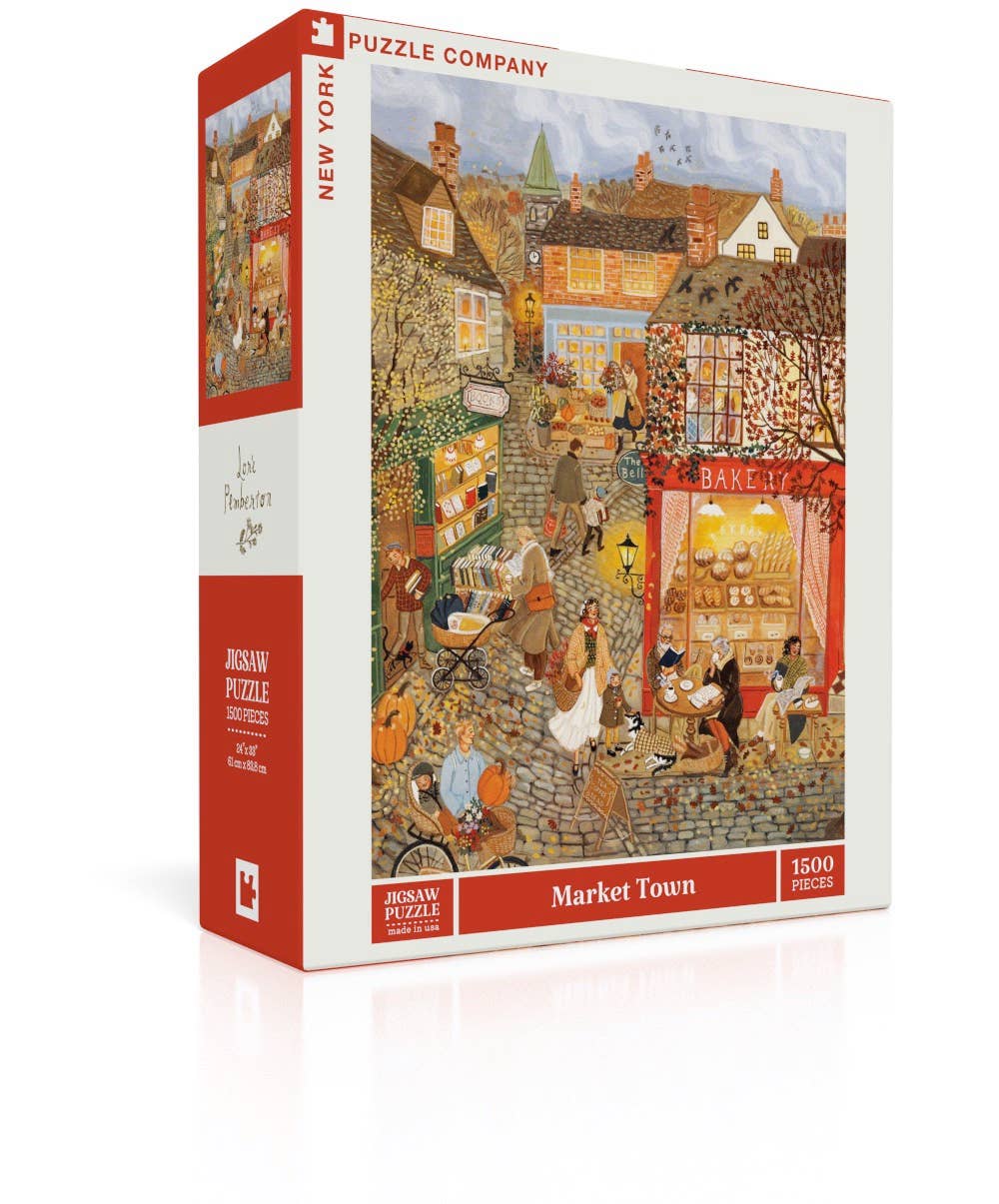 Market Town - 1500 Piece Puzzle