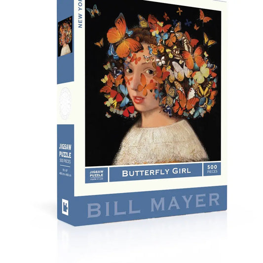 Butterfly Girl - 500 Piece Jigsaw Puzzle