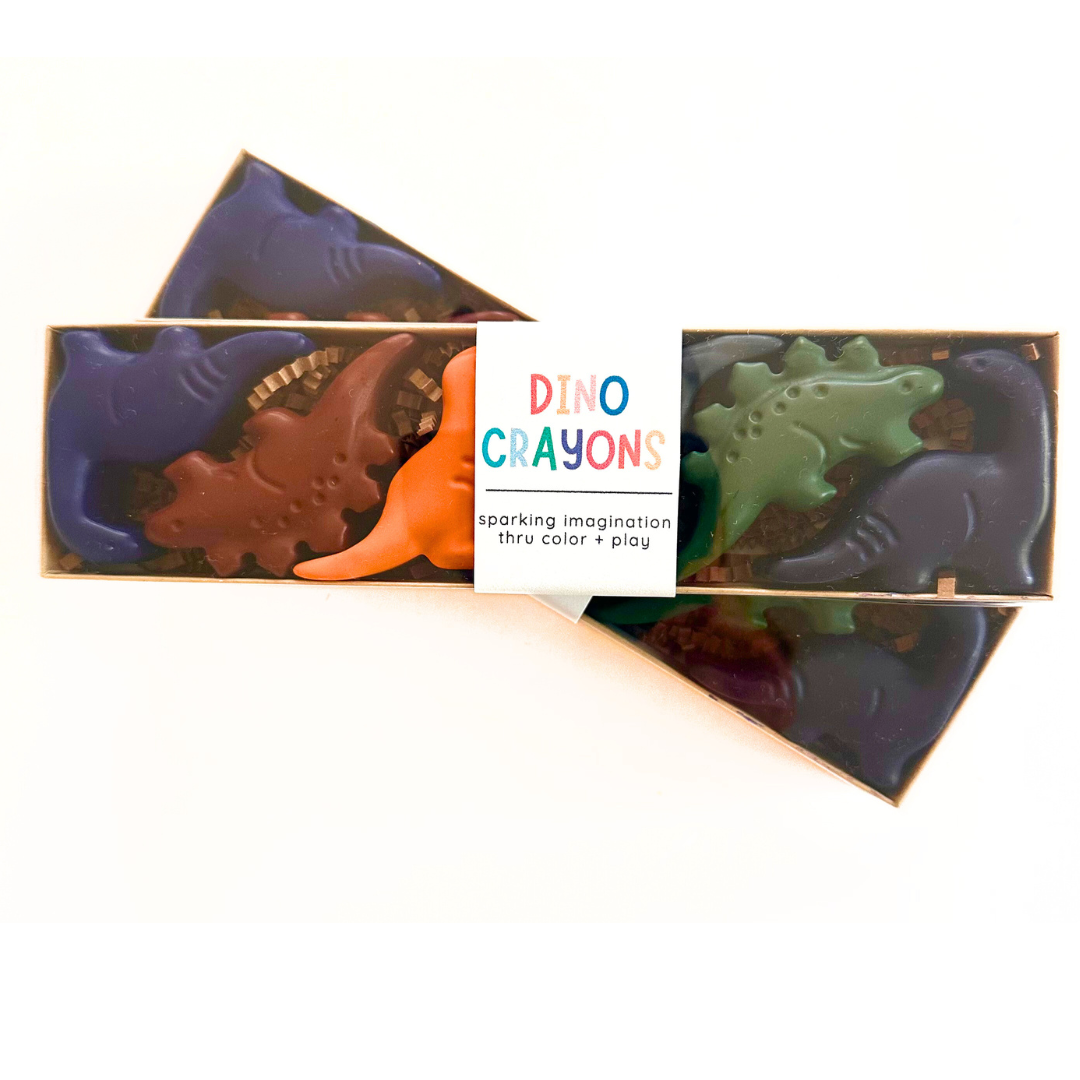 Dinosaur Fun-Shaped Crayons