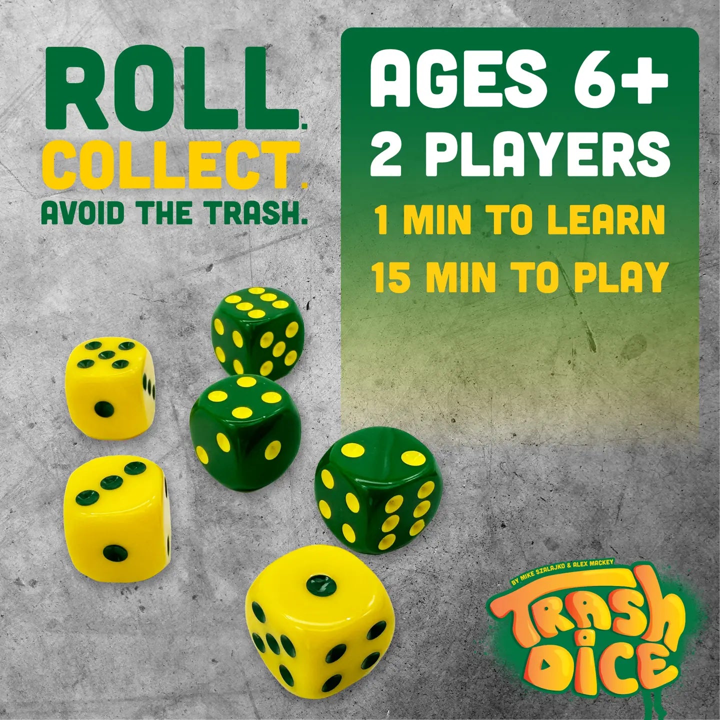 Trash Dice - Fast-Paced Family Dice Game