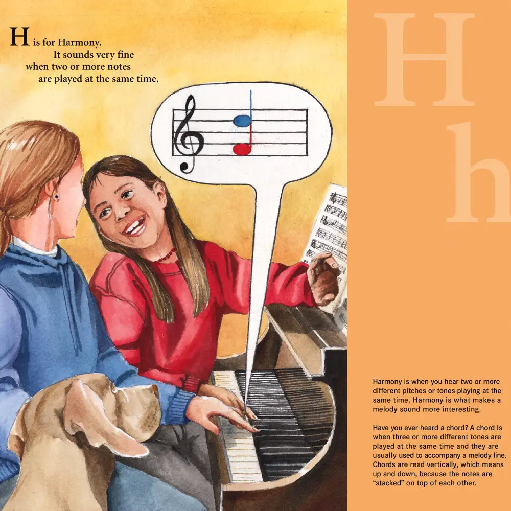 M Is For Melody: A Music Alphabet Picture Book