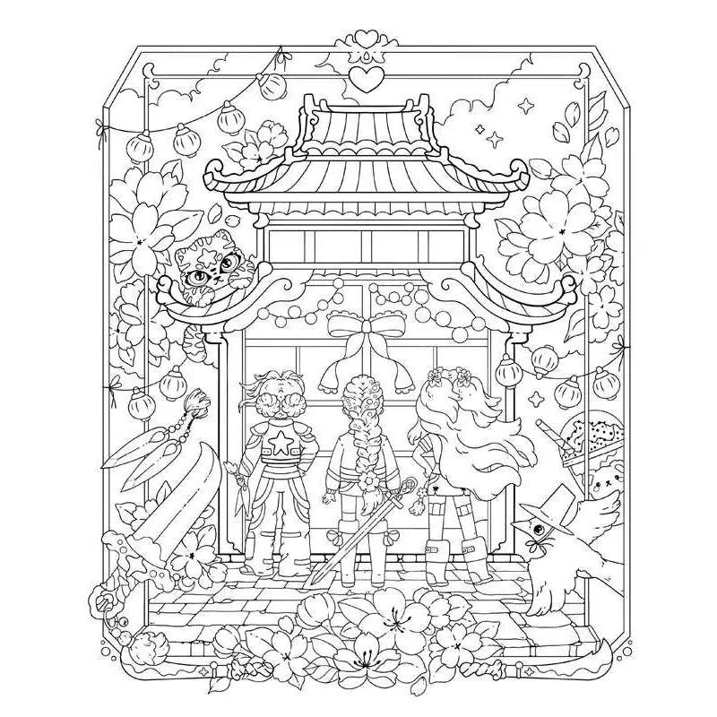 The Unofficial Coloring Book For Fans of Kpop Demon Hunters