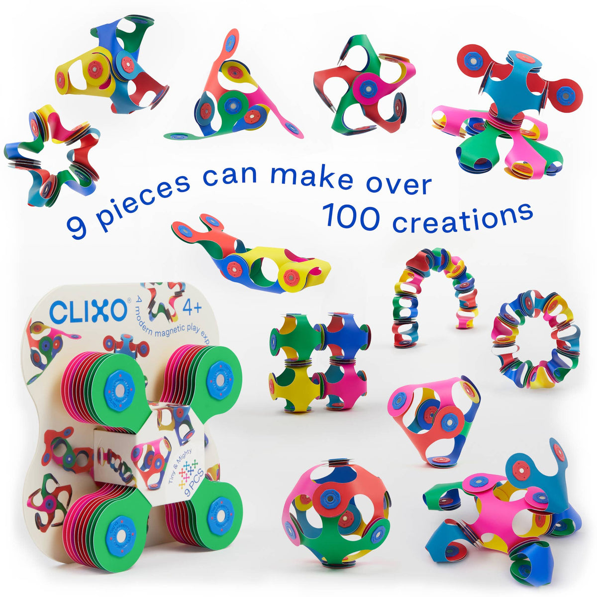 Tiny & Mighty Rainbow Clixo Pack