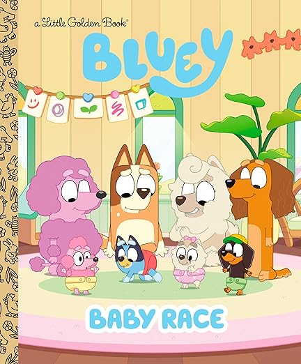 Bluey Baby Race (Little Golden Book)