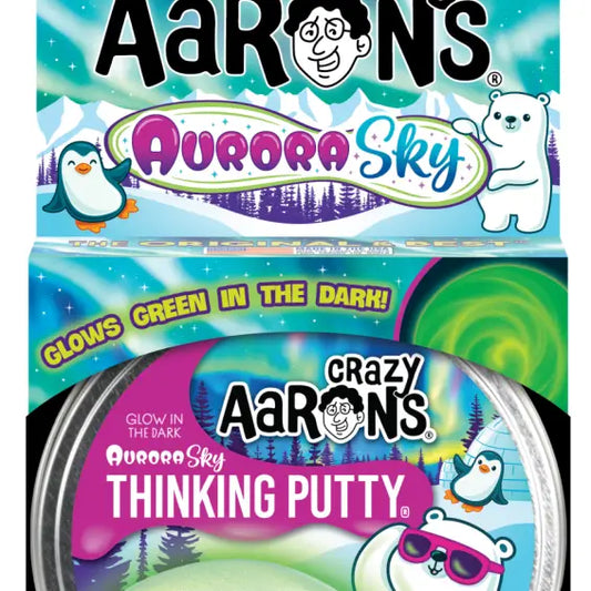 Aurora Sky - Full Size 4" Thinking Putty Tin