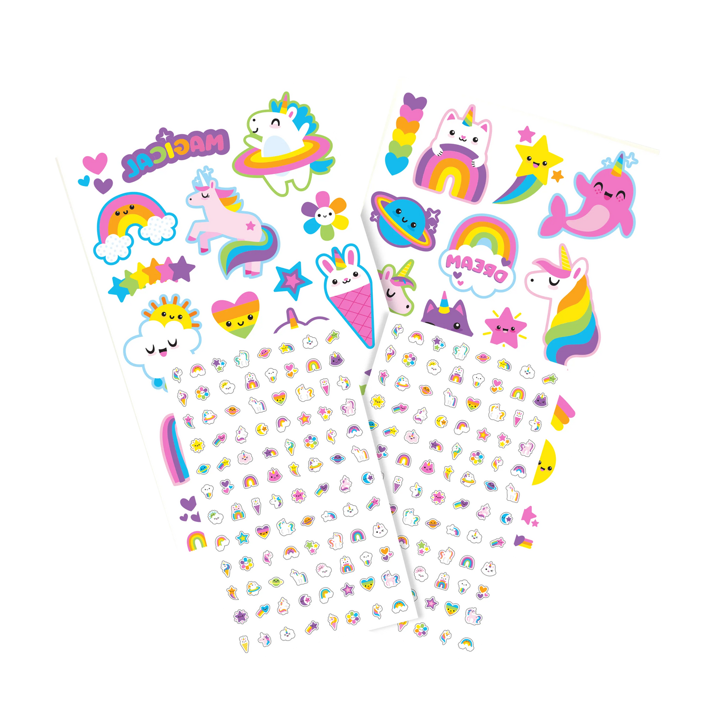 Temporary Tattoos & Nail Stickers - Unicorns