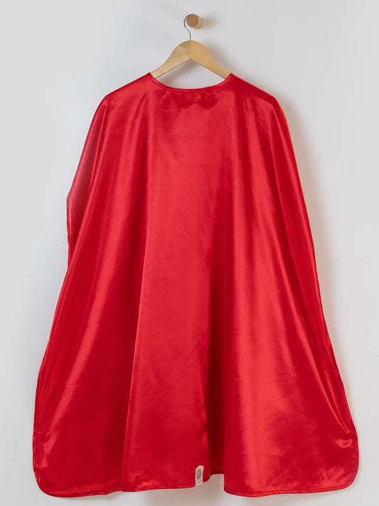 Red - Kids Superhero Cape - Polyester Satin Super Hero Cape