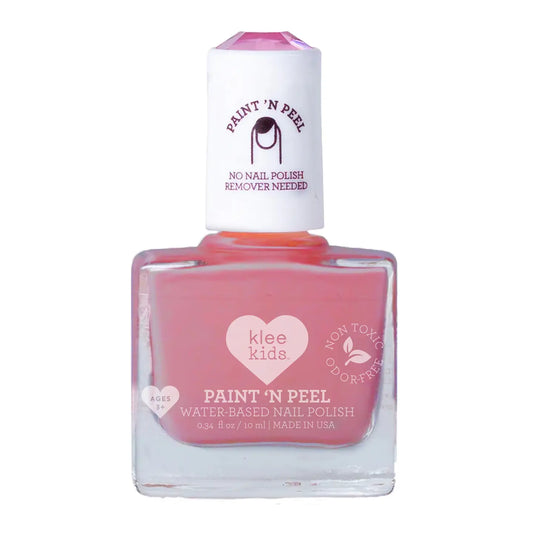 Klee Kids Water-Based Peelable Nail Polish (Light Pink)