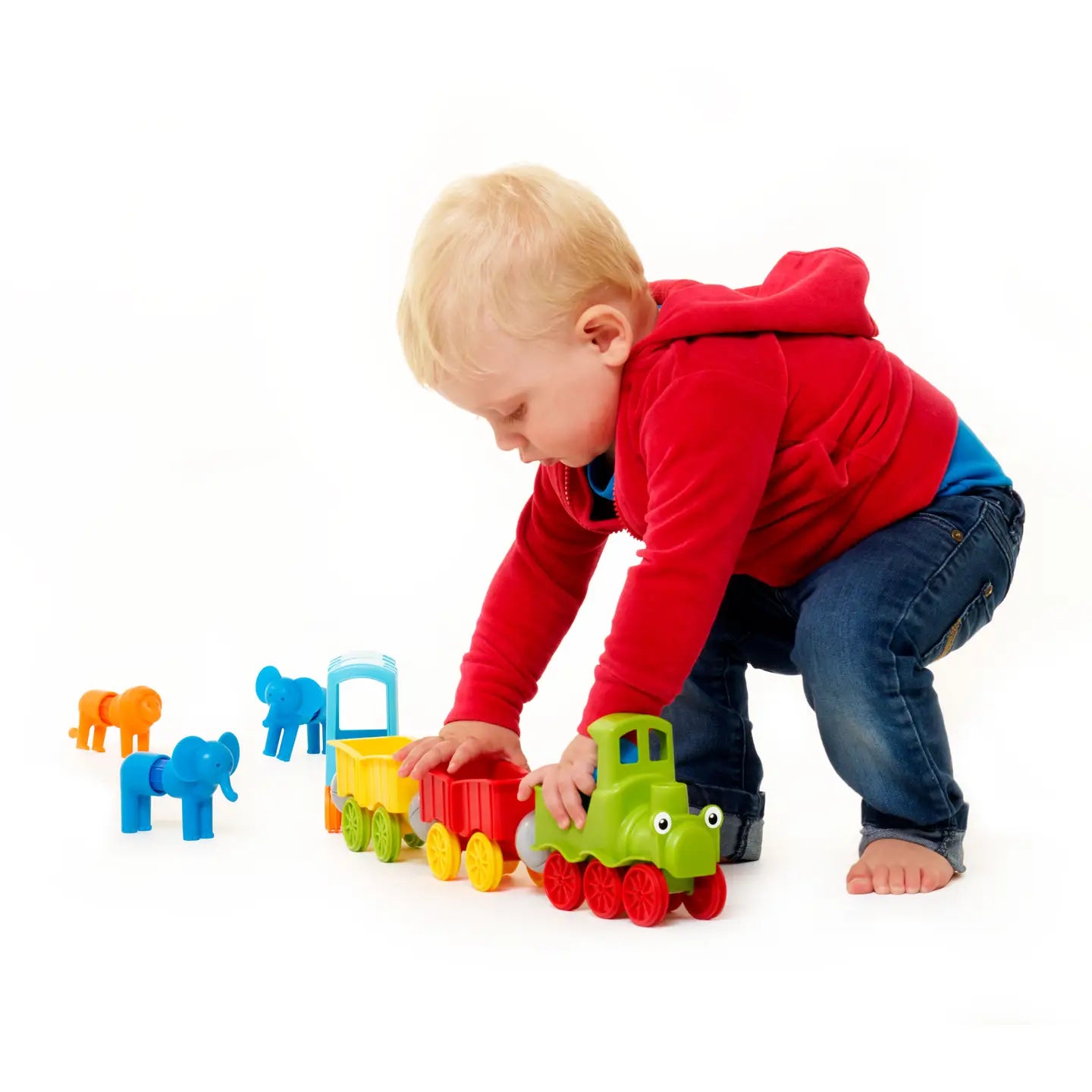 Smartmax My First Animal Train Magnetic Set