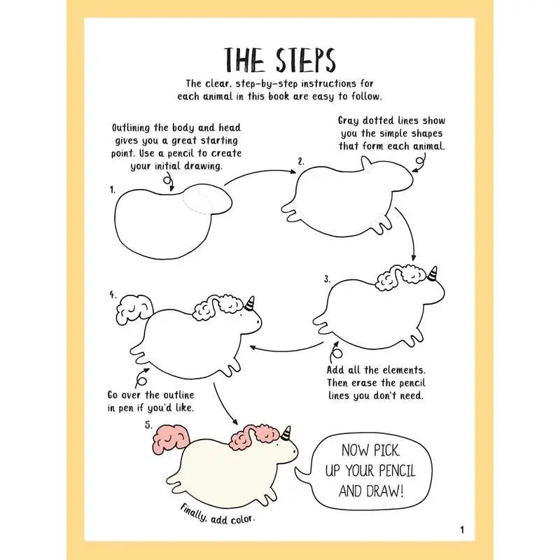 How To Draw A Unicorn and Other Cute Animals