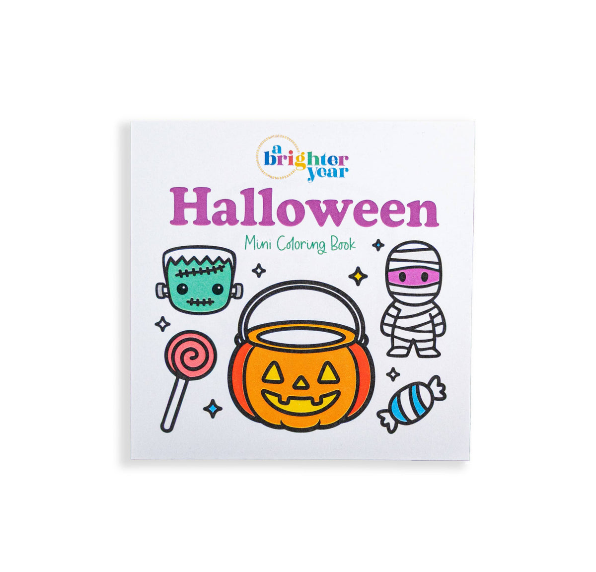 Halloween Mini Coloring Book