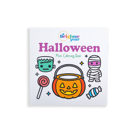 Halloween Mini Coloring Book