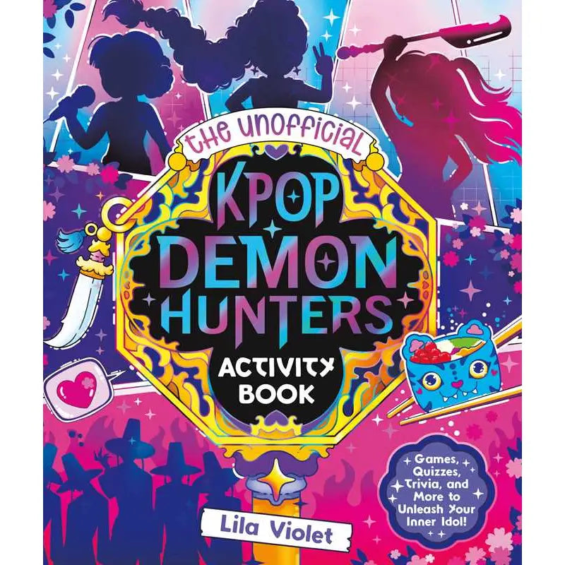 Unofficial Kpop Demon Hunters Activity Book