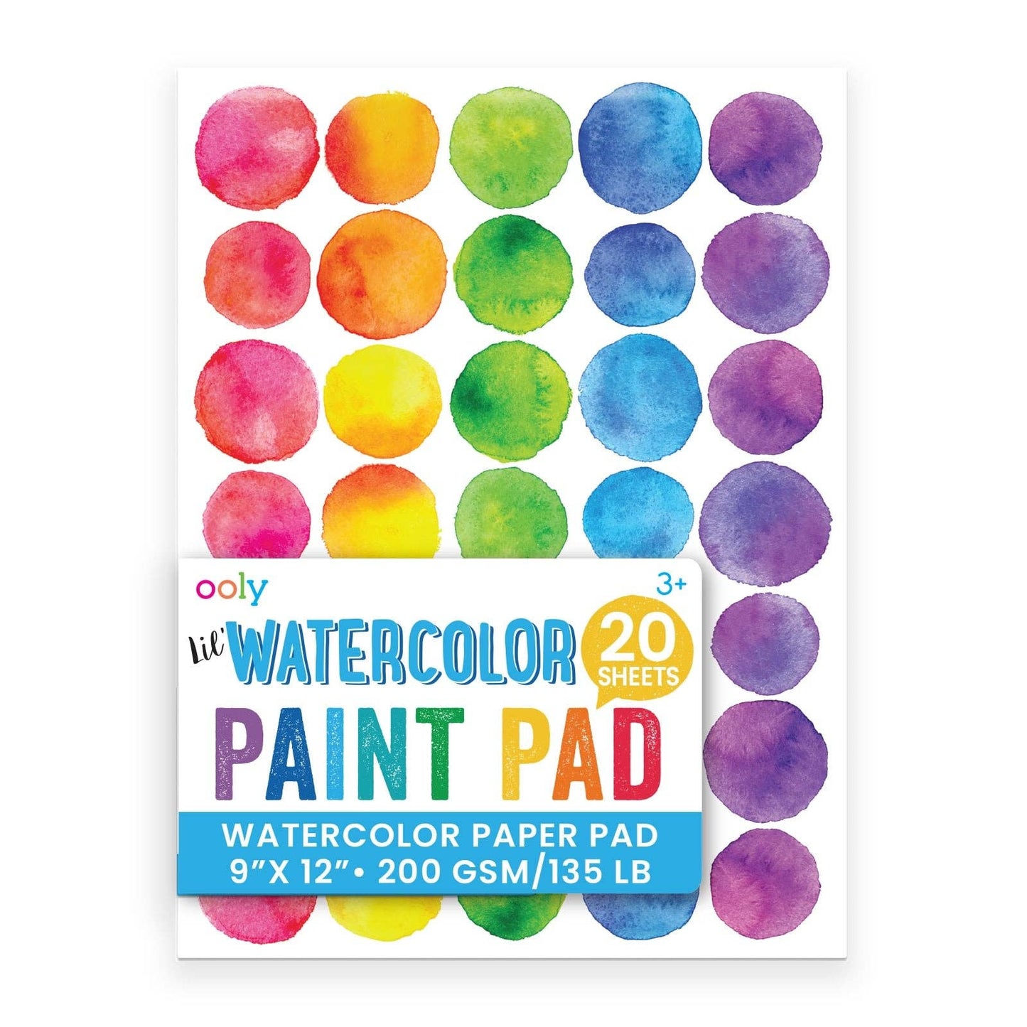 Lil' Watercolor Paint Pad - 9" x 12"
