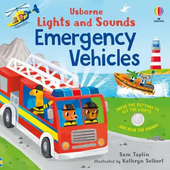 Lights and Sounds Emergency Vehicles Sound Book
