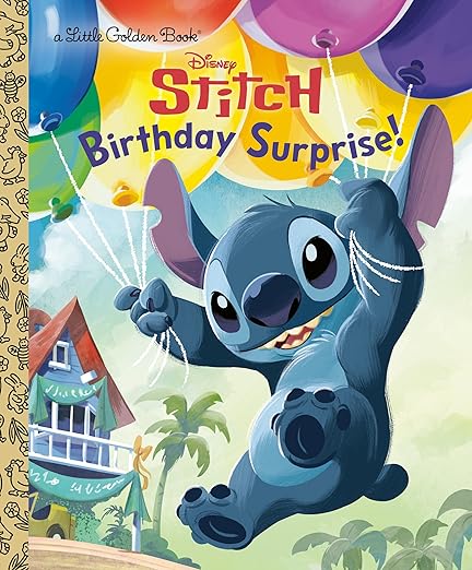 Stitch Birthday Surprise!  Little Golden Book