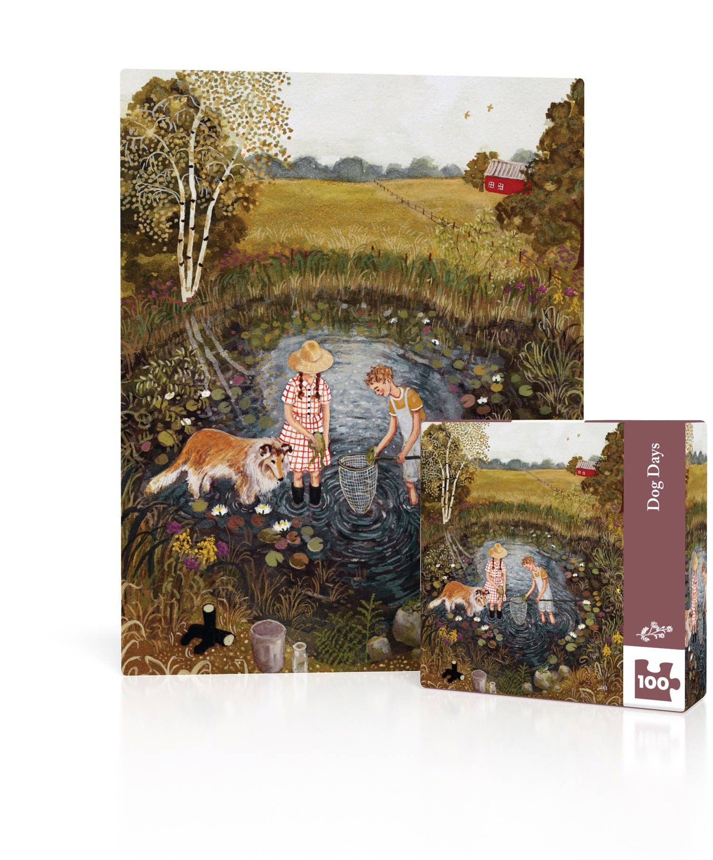 Dog Days Mini - 100 Piece Mini Puzzle