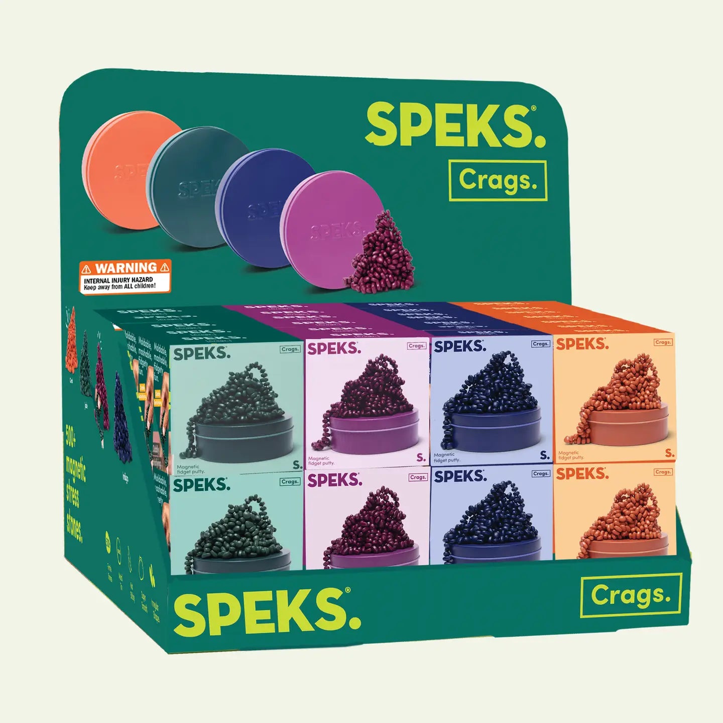 Mini Matte Crags Assorted Colors