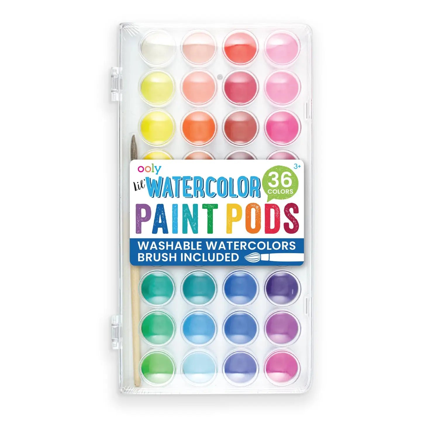 Lil' Watercolor Paint Pods (37 Pc Set)
