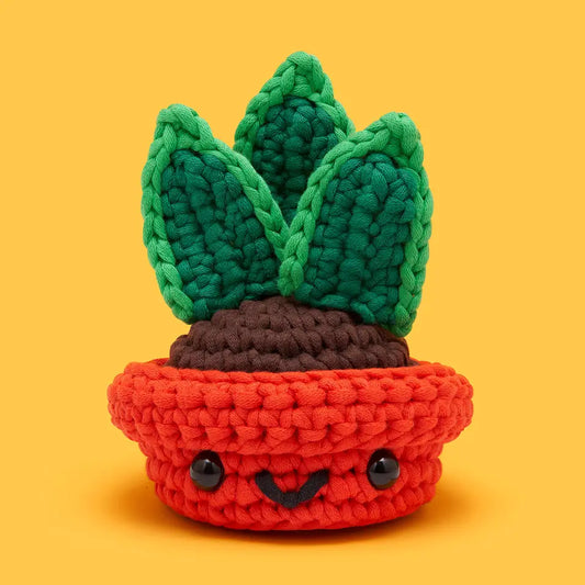 Otis the Snake Plant Crochet Kit - Woobles