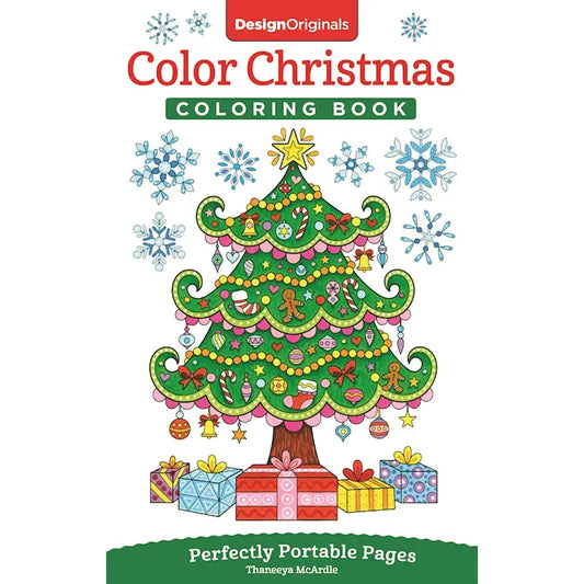 Color Christmas Coloring Book - Stocking Stuffer Size!